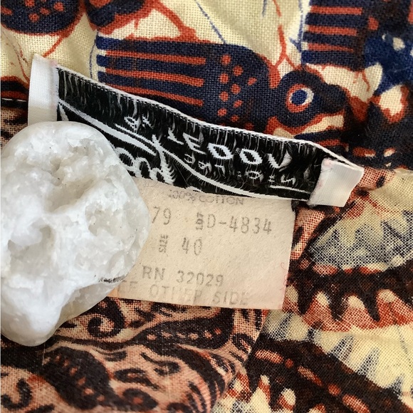 Vintage Lady Winn California by Teddi pullover blouse, cotton, size 40 - Picture 14 of 16